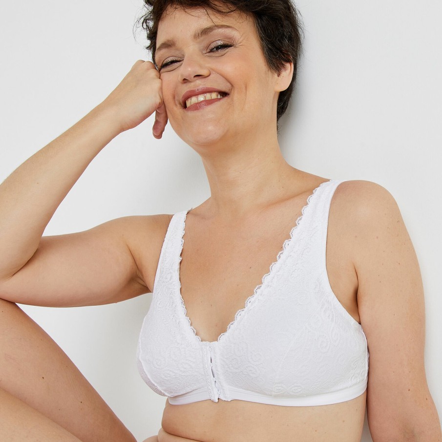 Wholesale RougeGorge Brassiere Post Operatoire Blanc