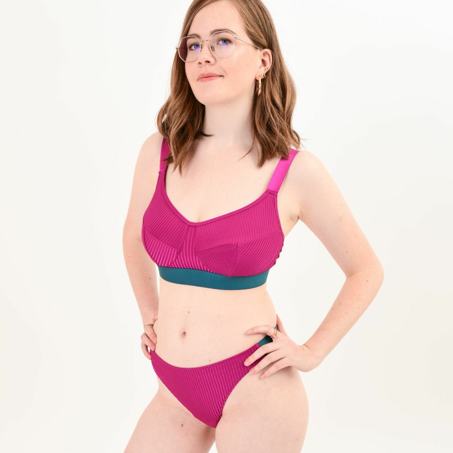 Wholesale RougeGorge Soutien-Gorge Sans Armatures Fuchsia