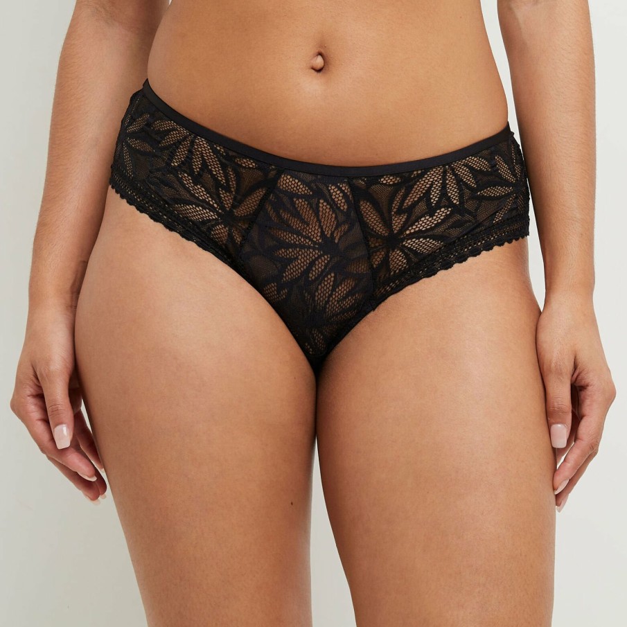 Clearance RougeGorge Shorty Dentelle Noir