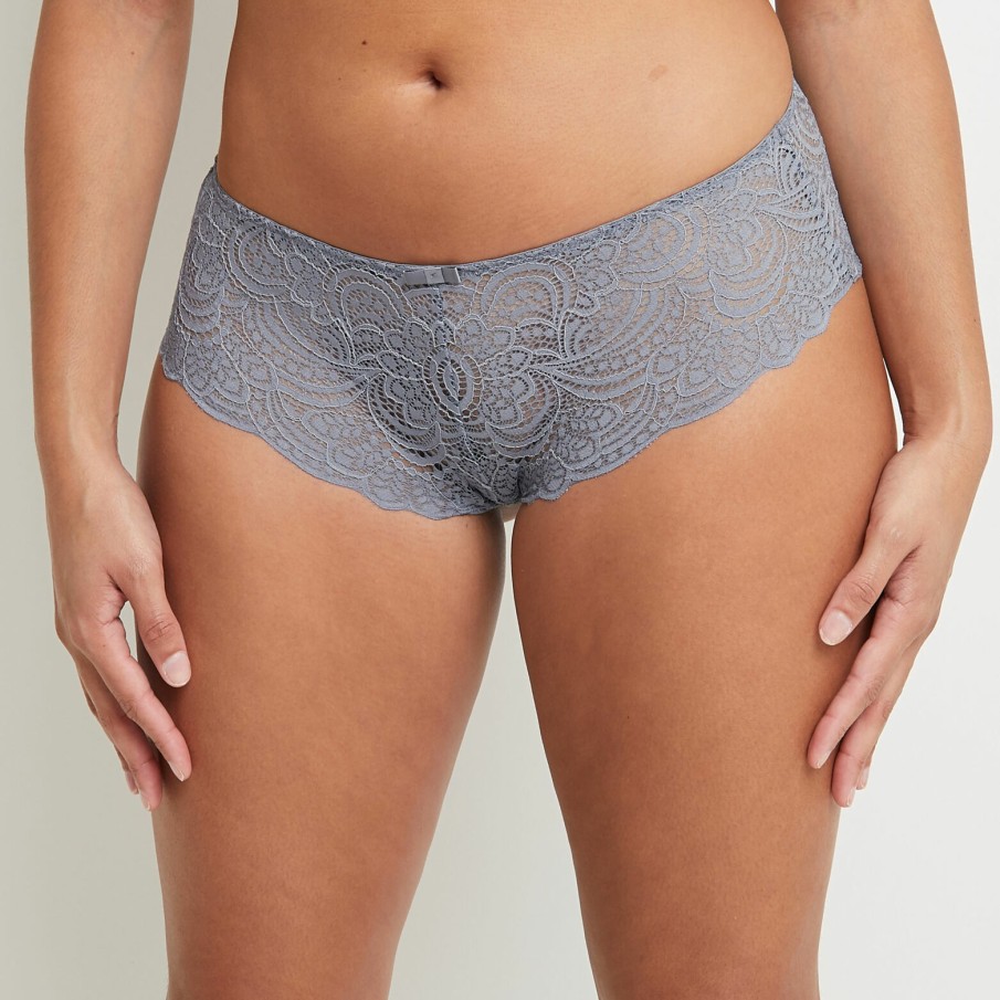 New RougeGorge Shorty Dentelle Bleu Clair