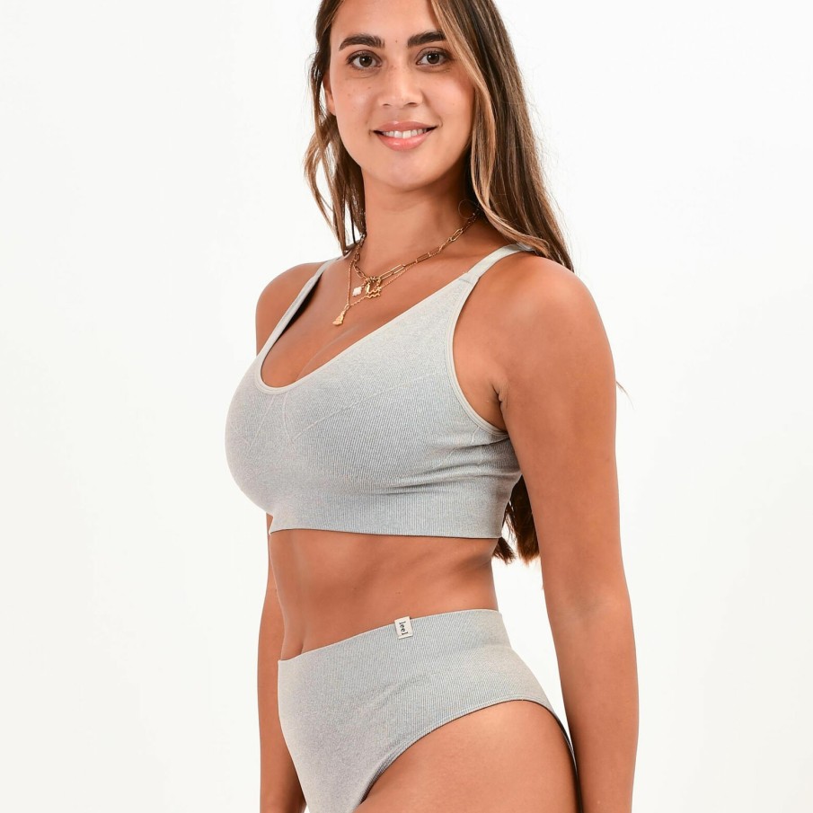 Best RougeGorge Brassiere Sans Couture Gris