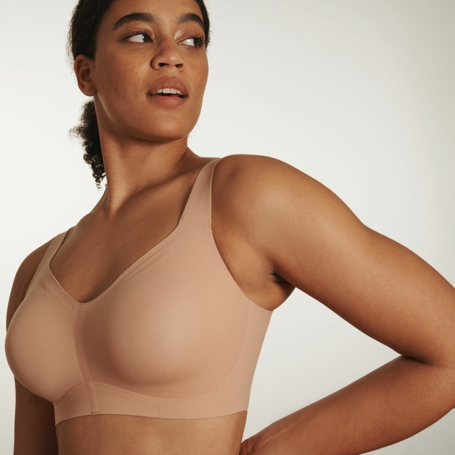 New RougeGorge Soutien-Gorge Sans Armatures Poudre